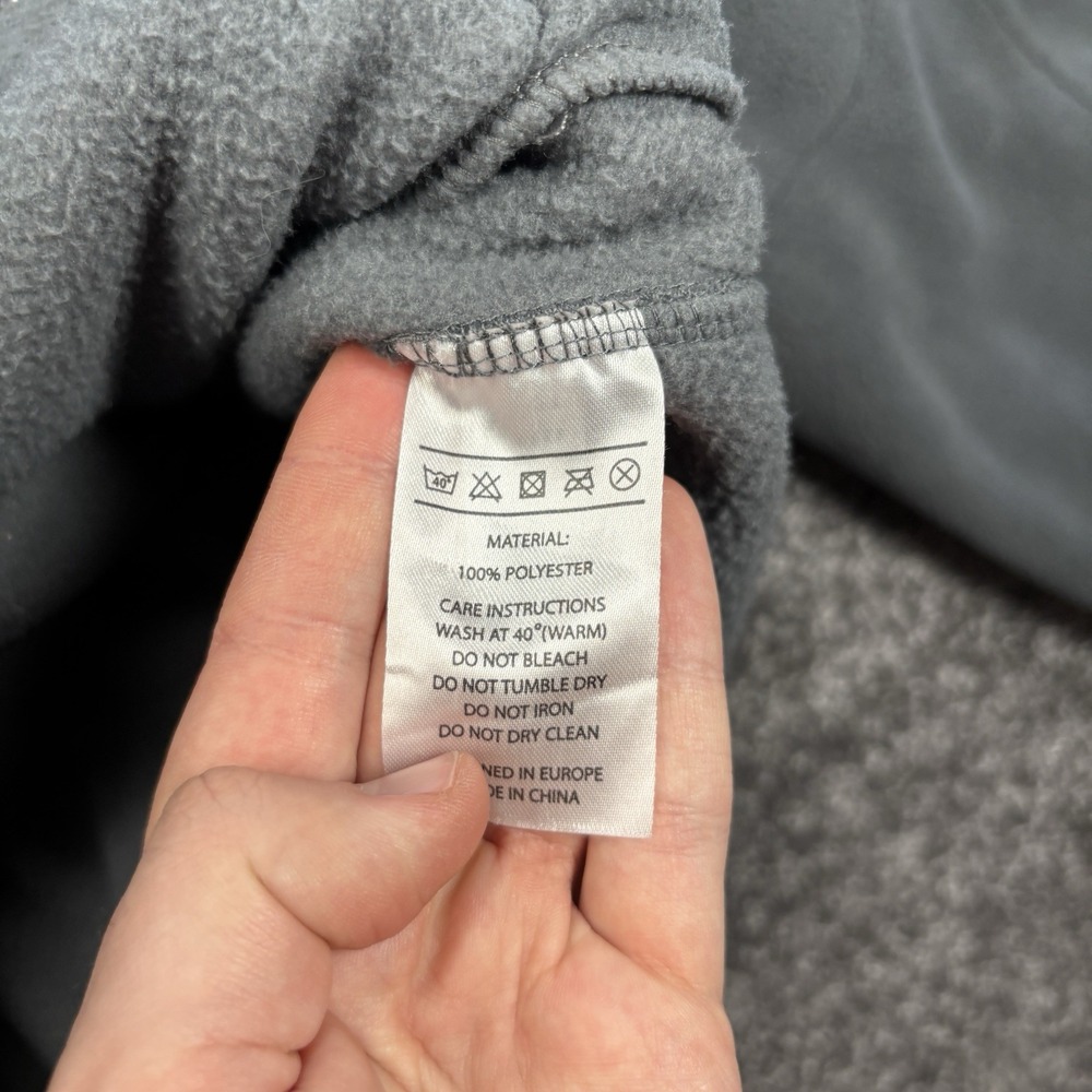 Baerskin Tactical Hoodie V1 Mens XL Gray Full Zip Fleece Multi-Pocket Jacket - Picture 11 of 14